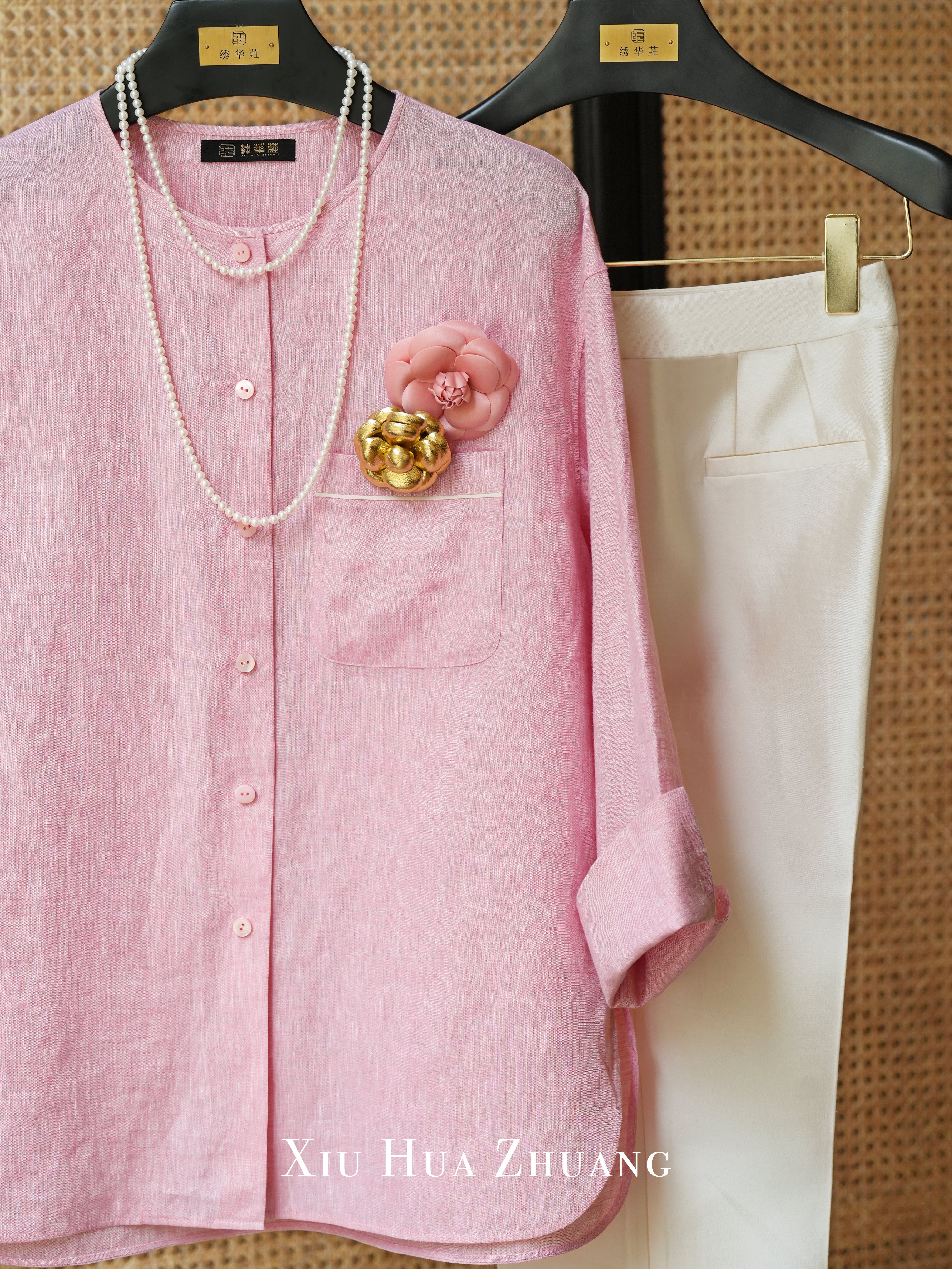 Loro Piana Linen Crewneck Shirt – 绣华莊