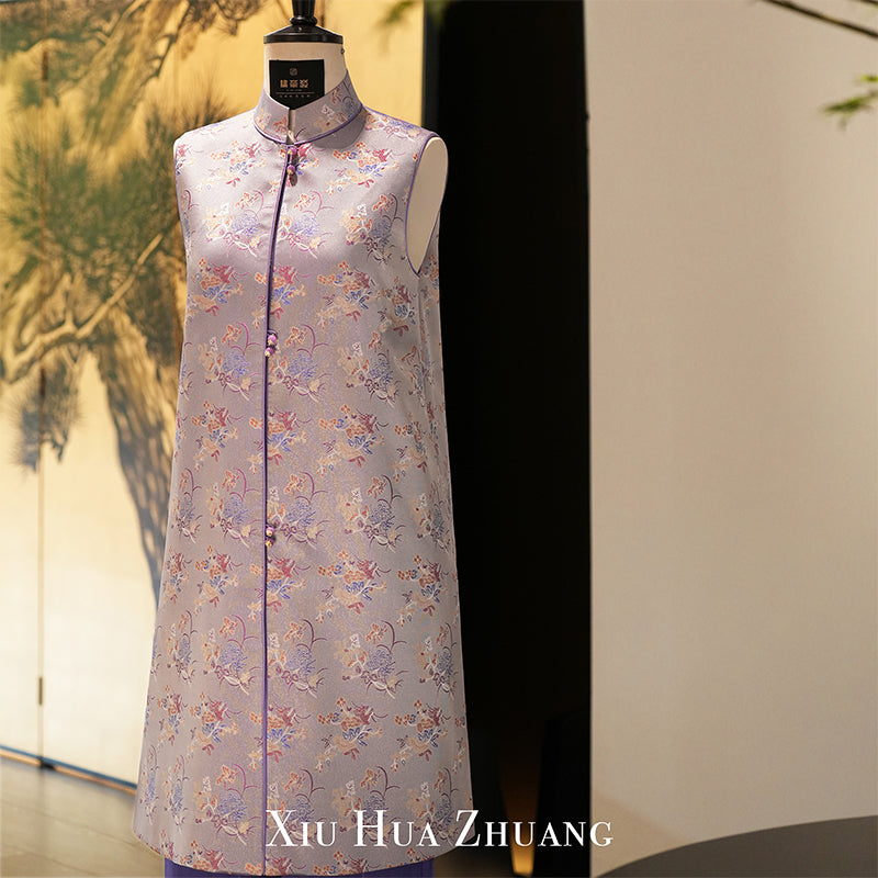 暮山紫繁花似锦金丝异色罗马甲X24131 My Store