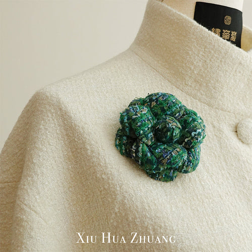 奶昔白色进口粗花呢夹克套装X23161 My Store