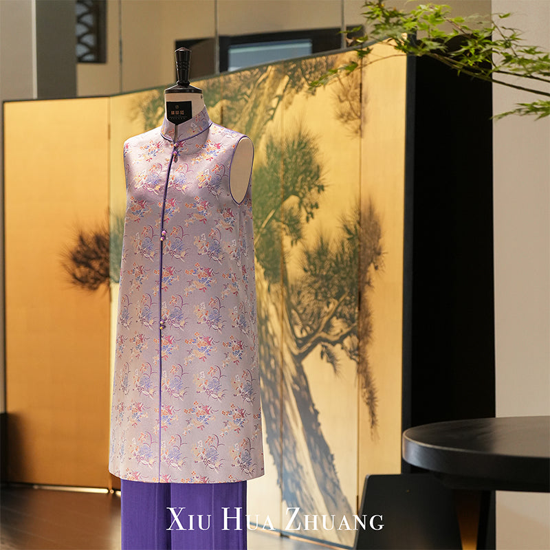暮山紫繁花似锦金丝异色罗马甲X24131 My Store